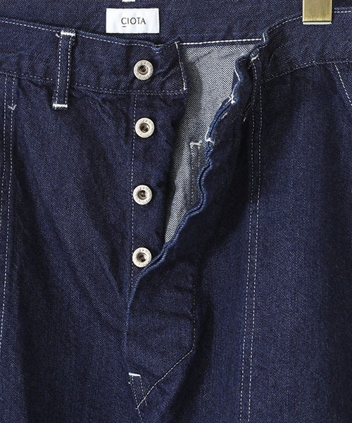 CIOTA（シオタ）の「CIOTA / シオタ：インディゴ スビンコットン 11.5