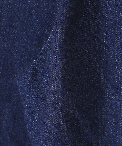 CIOTA（シオタ）の「CIOTA / シオタ：インディゴ スビンコットン 11.5oz デニム ベイカーパンツ：NPTM-9UT-115-PIW[STD]（デニムパンツ・メンズ・ネイビー・5）」の8枚目の写真