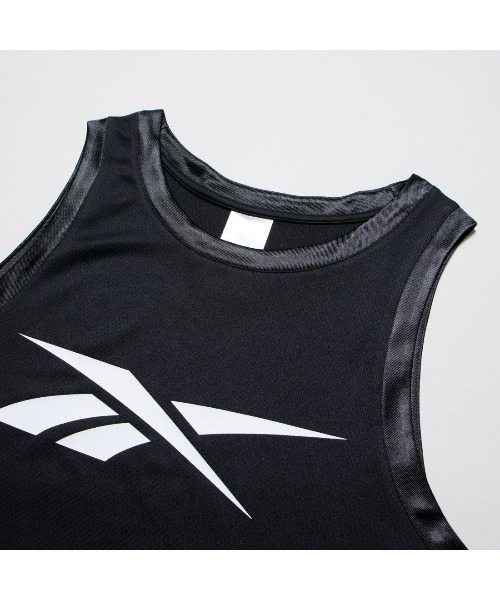 Reebok（リーボック）の「バスケットボールメッシュタンク /BB BASKETBALL MESH TANK（タンクトップ・メンズ・レッド/ブラック/ブルー・X-LARGE/MEDIUM/LARGE/XXX-LARGE/XX-LARGE/SMALL）」の6枚目の写真