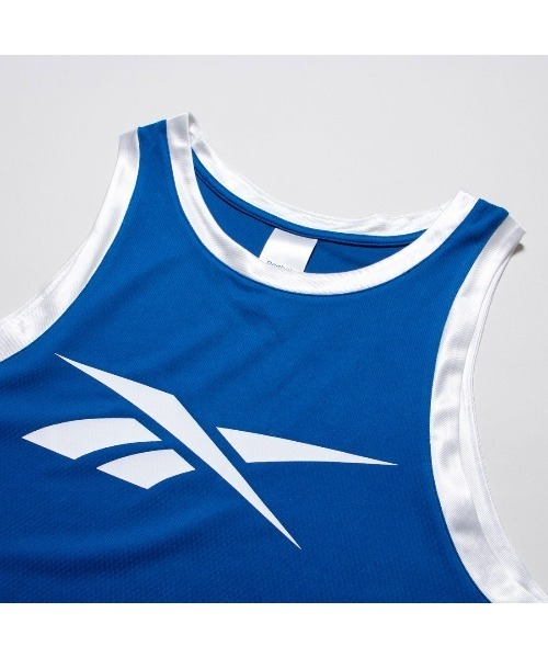 Reebok（リーボック）の「バスケットボールメッシュタンク /BB BASKETBALL MESH TANK（タンクトップ・メンズ・レッド/ブラック/ブルー・X-LARGE/MEDIUM/LARGE/XXX-LARGE/XX-LARGE/SMALL）」の12枚目の写真
