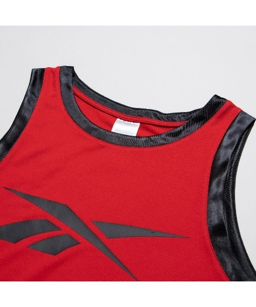 Reebok（リーボック）の「バスケットボールメッシュタンク /BB BASKETBALL MESH TANK（タンクトップ・メンズ・レッド/ブラック/ブルー・X-LARGE/MEDIUM/LARGE/XXX-LARGE/XX-LARGE/SMALL）」の17枚目の写真