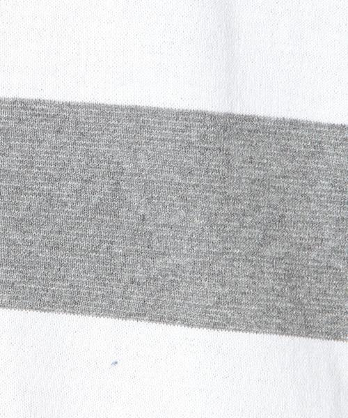 green label relaxing（グリーンレーベルリラクシング）の「US/C WIDE/BOR ポロシャツ S/S◆（ポロシャツ・メンズ・ネイビー/オリーブ/グレー・LARGE/X-LARGE/MEDIUM/SMALL）」の9枚目の写真