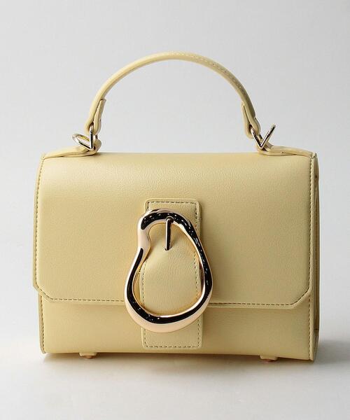 LE VERNIS（ル・ベルニ）の「＜LE VERNIS＞POIRE ミニ ショルダーバッグ -2WAY-（ショルダーバッグ・レディース・イエロー/ブラック・FREE）」の7枚目の写真