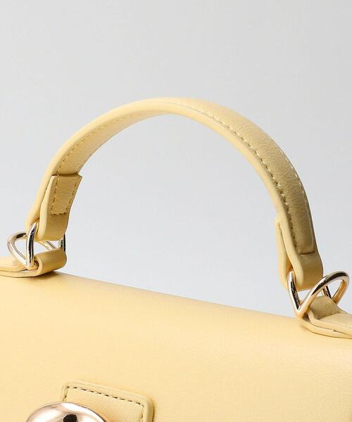 LE VERNIS（ル・ベルニ）の「＜LE VERNIS＞POIRE ミニ ショルダーバッグ -2WAY-（ショルダーバッグ・レディース・イエロー/ブラック・FREE）」の12枚目の写真