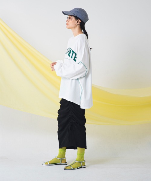 bohmal（ボマール）の「シアーカラフルソックス（ソックス/靴下・レディース・ブラック/ピンク/ライム/ブルー/アイボリー・FREE）」の10枚目の写真