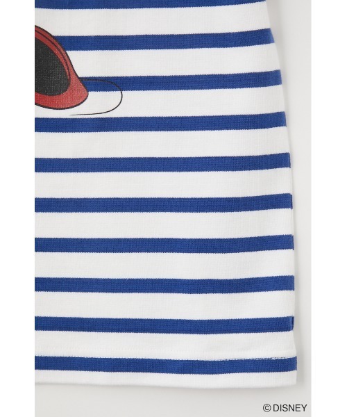 Disney SERIES CREATED by MUS(ディズニーシリーズクリエイテッドバイエムユーエス)の「MD BORDER LS Tシャツ(Tシャツ/カットソー・レディース・ホワイト/ネイビー・FREE)」の13枚目の写真