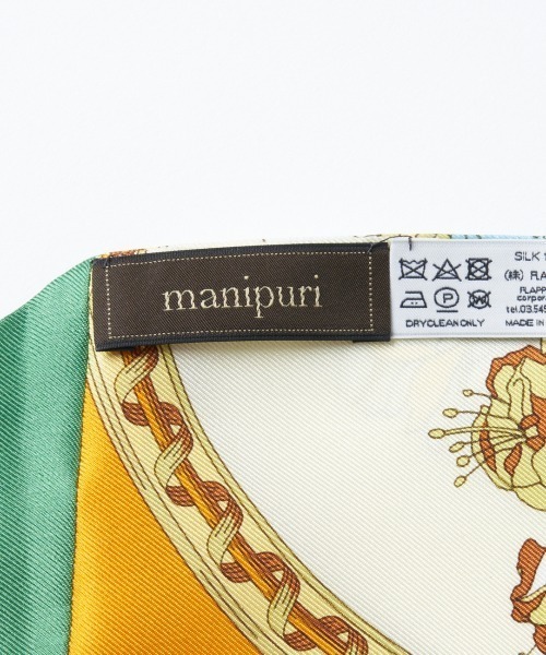 HELIOPOLE(エリオポール)の「manipuri: DIAMOND STYLE SCF(マフラー・レディース・スカイブルー/ピンク系その他・FREE)」の12枚目の写真