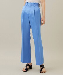 STUDIOUS | 【STUDIOUS/ステュディオス】リンクルサテンセミフレアーパンツ(スラックス)