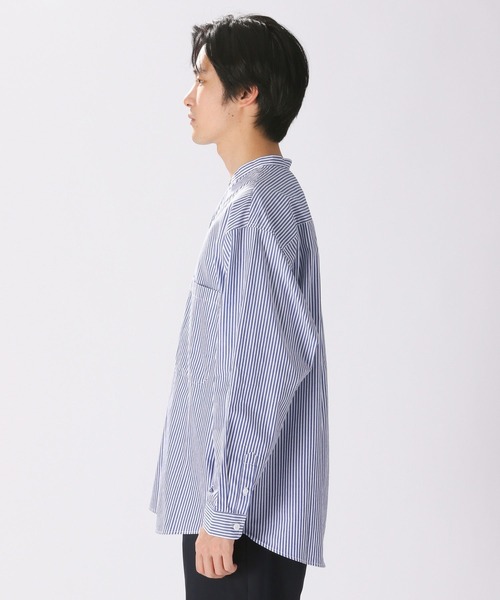 niko and...(ニコアンド)の「スキッパーアソート柄シャツ(シャツ/ブラウス・メンズ・サックスブルー/ライトブルー/ブルー・LARGE/MEDIUM)」の12枚目の写真