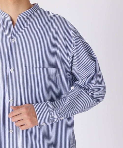 niko and...(ニコアンド)の「スキッパーアソート柄シャツ(シャツ/ブラウス・メンズ・サックスブルー/ライトブルー/ブルー・LARGE/MEDIUM)」の15枚目の写真
