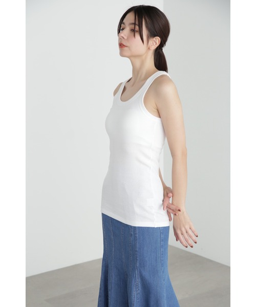 MILLER(ミラー)の「◆「miller×JILL STUART」コラボタンクトップ(タンクトップ・レディース・レッド/ホワイト/ブラック・FREE)」の14枚目の写真
