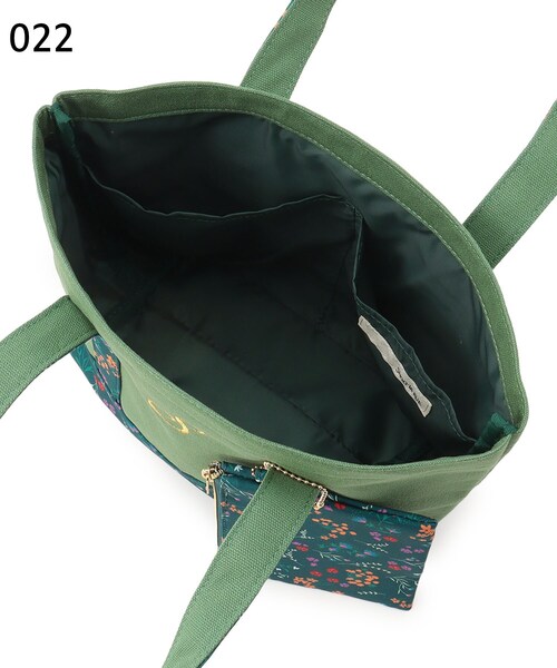 SHOO・LA・RUE（シューラルー）の「◆【シリーズ使い可/ギフトにも◎】イニシャルトート（トートバッグ・レディース・ブラウン系/パープル系/ピンク系/ブルー/グリーン/イエロー/オレンジ・00）」の17枚目の写真