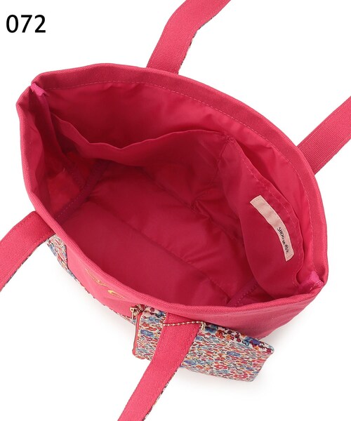 SHOO・LA・RUE（シューラルー）の「◆【シリーズ使い可/ギフトにも◎】イニシャルトート（トートバッグ・レディース・ブラウン系/パープル系/ピンク系/ブルー/グリーン/イエロー/オレンジ・00）」の9枚目の写真