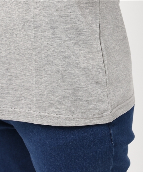 Khaju（カージュ）の「Khaju:ベーシックビッグTEE（Tシャツ/カットソー・レディース・ホワイト/グレー/ブラック/オレンジ系その他・ONE SIZE）」の7枚目の写真