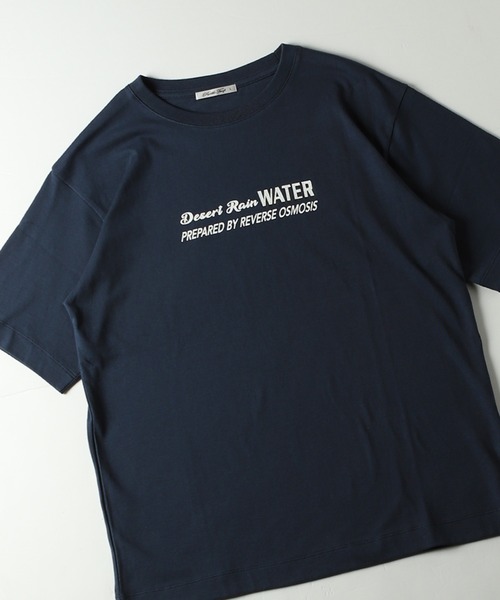 RATTLE TRAP(ラトルトラップ)の「コットン天竺プリントTシャツ(Tシャツ/カットソー・メンズ・ネイビー/ホワイト/サックスブルー/イエロー・L/M/S/LL)」の3枚目の写真