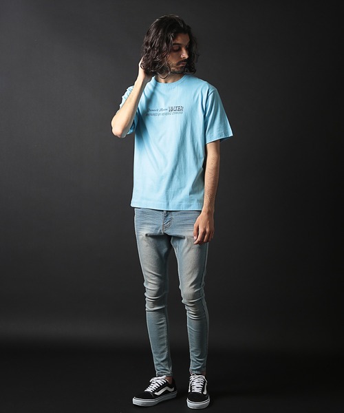 RATTLE TRAP(ラトルトラップ)の「コットン天竺プリントTシャツ(Tシャツ/カットソー・メンズ・ネイビー/ホワイト/サックスブルー/イエロー・L/M/S/LL)」の10枚目の写真
