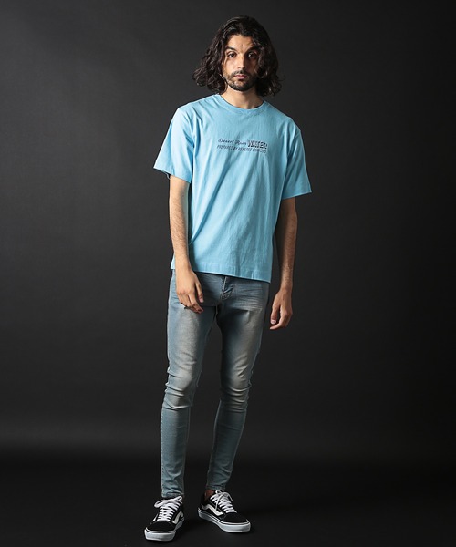 RATTLE TRAP(ラトルトラップ)の「コットン天竺プリントTシャツ(Tシャツ/カットソー・メンズ・ネイビー/ホワイト/サックスブルー/イエロー・L/M/S/LL)」の11枚目の写真