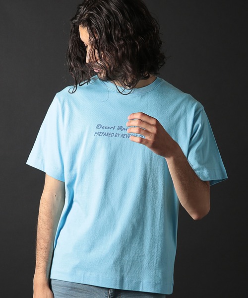 RATTLE TRAP(ラトルトラップ)の「コットン天竺プリントTシャツ(Tシャツ/カットソー・メンズ・ネイビー/ホワイト/サックスブルー/イエロー・L/M/S/LL)」の12枚目の写真