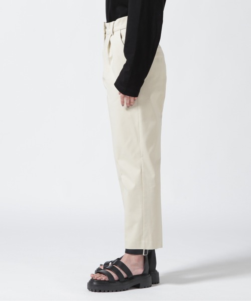 ROYAL FLASH（ロイヤルフラッシュ）の「Risley/リズレー/ワンタックテーラードパンツ（その他パンツ・レディース・ブラック/アイボリー・38/36）」の7枚目の写真