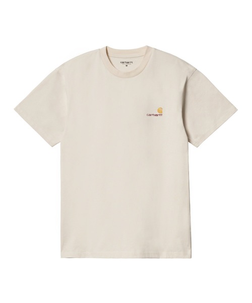Carhartt WIP(カーハートダブリューアイピー)の「Carhartt WIP/カーハートダブリューアイピー アメリカンスクリプトTシャツ S/S AMERICAN SCRIPT T-SHIRT I029956(Tシャツ/カットソー・メンズ・ダークベージュ/ライトブルー/ホワイト/ブラック/ナチュラル/ヘザーグレー/ダークグリーン/サックスブルー/コバルトブルー/パープル・M/XL/L)」の5枚目の写真