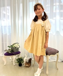 SPIGA | インナー付フラワーモチーフキャミワンピース(ワンピース)