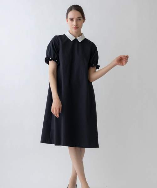 【美品】SONO＜サマーＯＸ＞クレリックレディワンピース サイズ1 Sono（ソーノ）の「【SONO/ソーノ】＜サマーOX＞クレリック