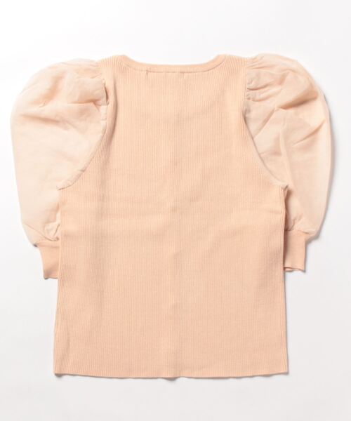 Heather（ヘザー）の「布帛ドッキングニットカーディガン　906181（カーディガン/ボレロ・レディース・ブラック/アイボリー/ブルー・FREE）」の13枚目の写真