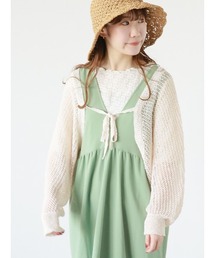 ehka sopo | ◎メッシュ編みボレロ(カーディガン/ボレロ)