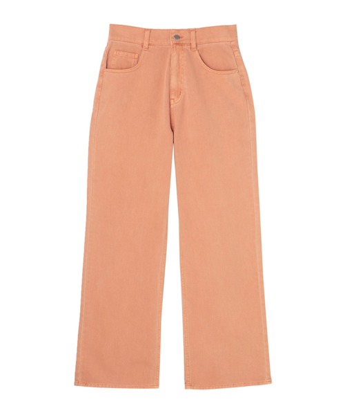 LATINA（ラティーナ）の「カラーデニムワイドパンツ（デニムパンツ・レディース・オレンジ/グリーン・FREE）」の14枚目の写真