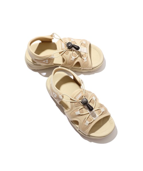 GERRY（ジェリー）の「【KIDS】【GERRY/ジェリー別注】アジャストスピンドルスニーカーサンダル/リンクコーデ（サンダル・キッズ・ブラック/ベージュ・19/20/21/22）」の4枚目の写真