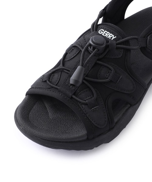 GERRY（ジェリー）の「【KIDS】【GERRY/ジェリー別注】アジャストスピンドルスニーカーサンダル/リンクコーデ（サンダル・キッズ・ブラック/ベージュ・19/20/21/22）」の7枚目の写真