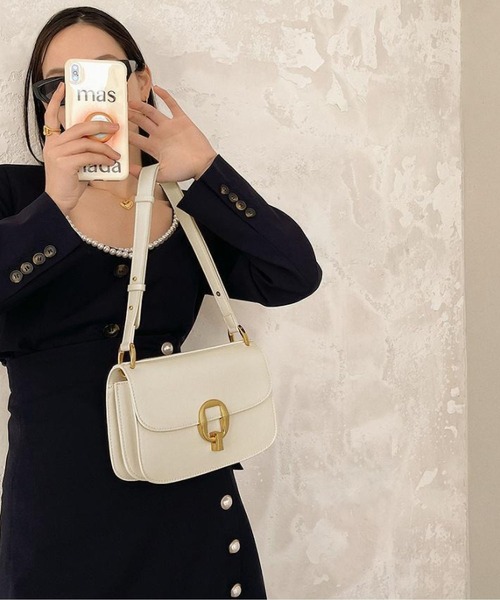 LOPASS（ロパス）の「2wayショルダーバッグ（ショルダーバッグ・レディース・ブラック/ホワイト/ベージュ・FREE）」の9枚目の写真