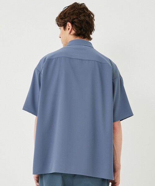 UNITED TOKYO（ユナイテッドトウキョウ）の「サイドベルトスリットシャツSS（シャツ/ブラウス・メンズ・ストライプ/ブラック/ライトブルーグレー・1/2）」の21枚目の写真