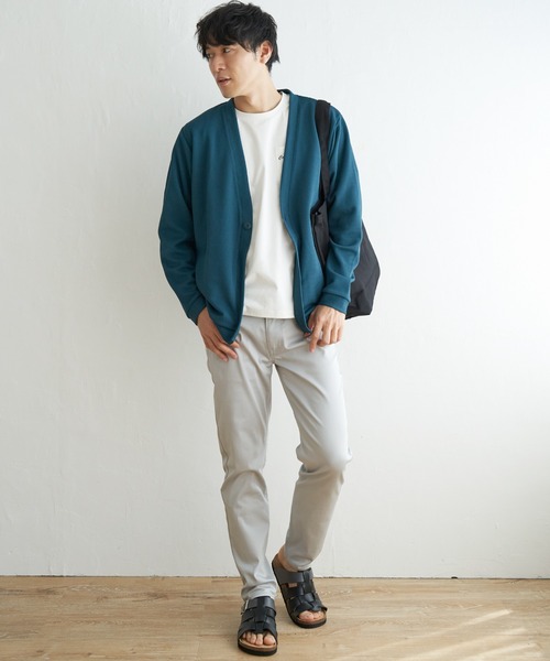 ikka（イッカ）の「【吸水速乾】速乾COOLポケットプリントTシャツ（Tシャツ/カットソー・メンズ・ホワイト/シルバーグレー/オリーブ/ブラック/オレンジ/ネイビー・M/XL/L/S）」の8枚目の写真