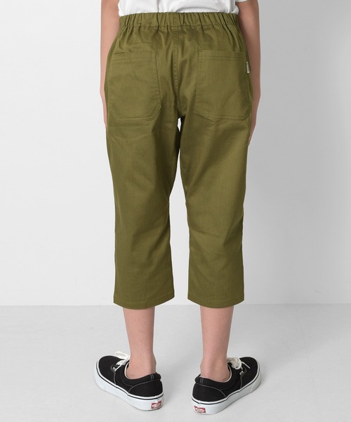 GLAZOS（グラソス）の「[テーパード]ストレッチ・ベイカーポケット7分丈パンツ（その他パンツ・キッズ・ブラック/ベージュ/カーキ・140cm/150cm/160cm/170cm）」の10枚目の写真