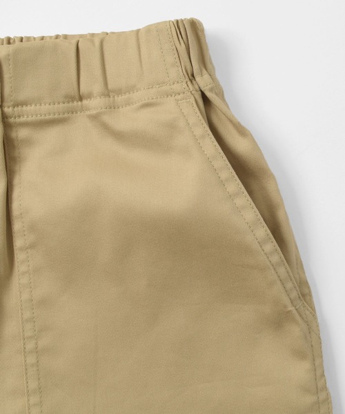 GLAZOS（グラソス）の「[テーパード]ストレッチ・ベイカーポケット7分丈パンツ（その他パンツ・キッズ・ブラック/ベージュ/カーキ・140cm/150cm/160cm/170cm）」の12枚目の写真