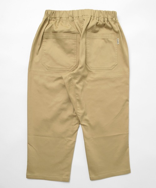GLAZOS（グラソス）の「[テーパード]ストレッチ・ベイカーポケット7分丈パンツ（その他パンツ・キッズ・ブラック/ベージュ/カーキ・140cm/150cm/160cm/170cm）」の16枚目の写真