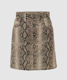 DAIRIKU | "Python" Polyester Mini Skirt(スカート)