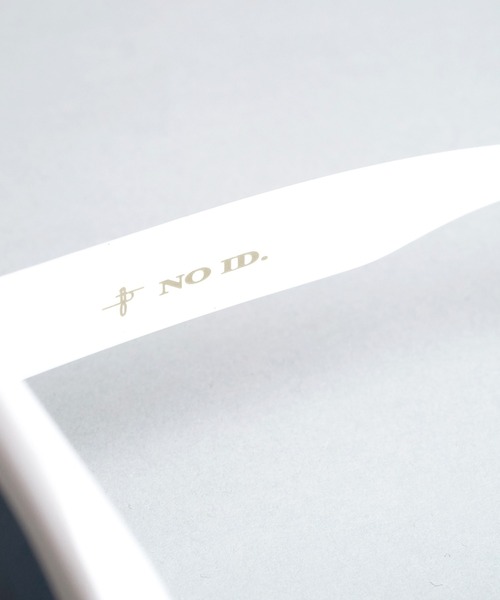 NO ID.（ノーアイディ）の「オーバルサングラス（サングラス・メンズ・ブラック/ホワイト・ONE SIZE）」の6枚目の写真