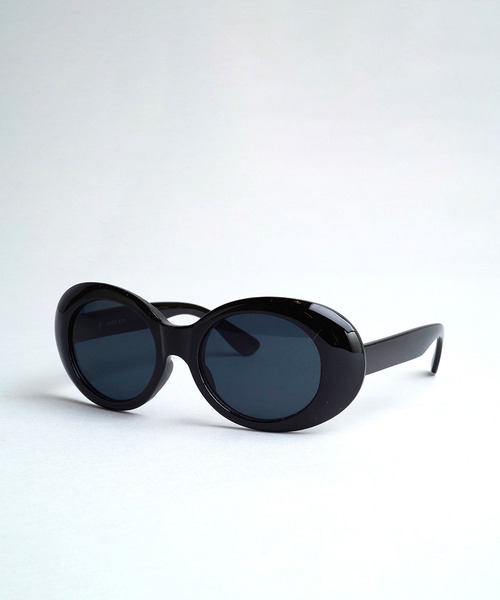 NO ID.（ノーアイディ）の「オーバルサングラス（サングラス・メンズ・ブラック/ホワイト・ONE SIZE）」の5枚目の写真
