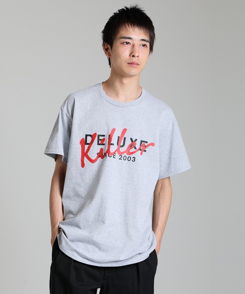 DELUXE(デラックス)の「KILLER TEE(Tシャツ/カットソー・メンズ・ブラック/ホワイト/グレー・MEDIUM/LARGE/X-LARGE)」の3枚目の写真