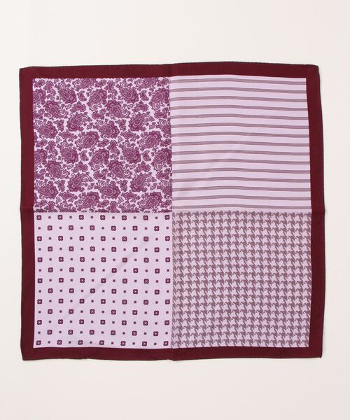 MONSIEUR NICOLE（ムッシュニコル）の「【ex/tra】4面プリントチーフ