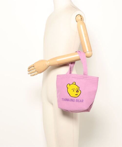 Disney（ディズニー）の「Disney Pooh ミニトートバッグ（トートバッグ・レディース・パープル/ブラウン/グレー・FREE）」の7枚目の写真