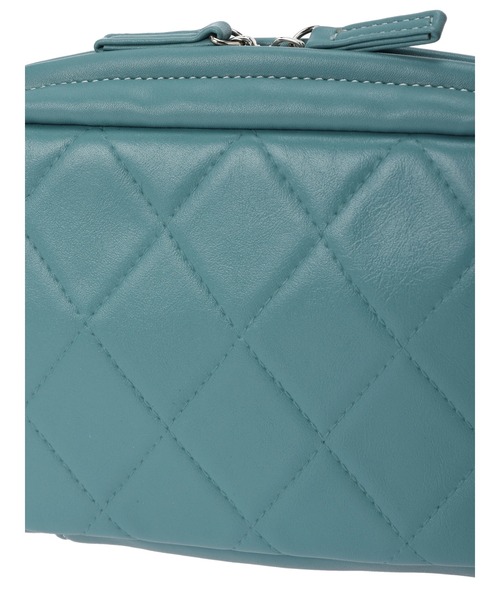 earth music&ecology(アースミュージックアンドエコロジー)の「キルティングショルダーバッグ(ショルダーバッグ・レディース・アイボリー/キャメル/ミント/ブラック・FREE)」の10枚目の写真