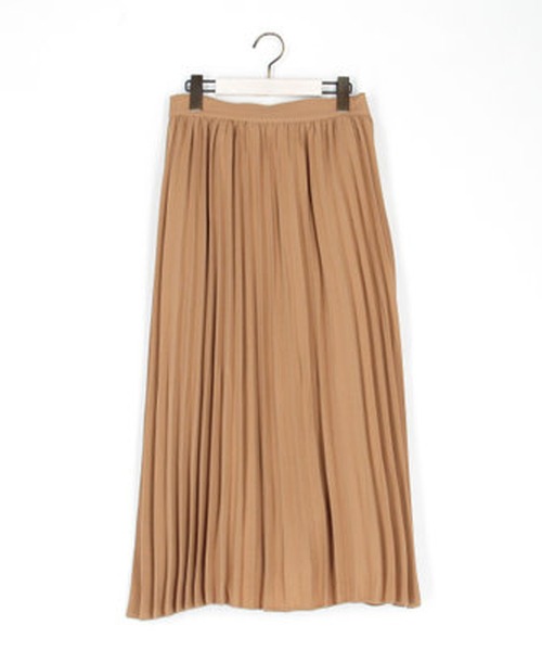 NICOLE white（ニコルホワイト）の「プリーツスカート（スカート・レディース・ブラック/キャメル/サックスブルー・FREE）」の12枚目の写真