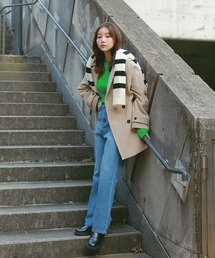 N.（N. Natural Beauty Basic） | ナチュラルフレアデニムパンツ(その他パンツ)