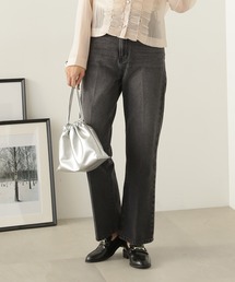 N.（N. Natural Beauty Basic） | ナチュラルフレアデニムパンツ(その他パンツ)