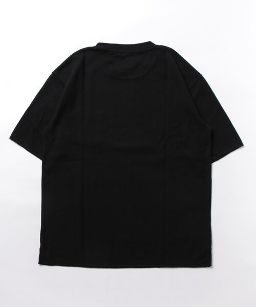 B.I.D.(ビーアイディー)の「《サーマル》 半袖ビッグTシャツ(Tシャツ/カットソー・レディース・グレー/ブラック/ラベンダー/ホワイト・L/M/LL)」の11枚目の写真