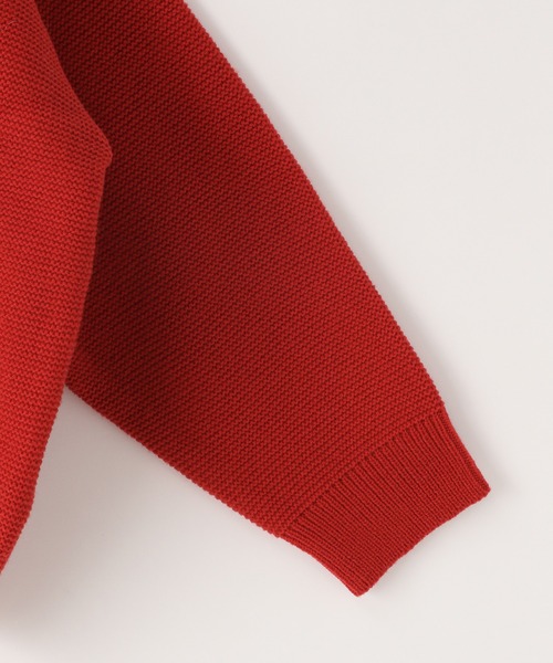 LOWRYS FARM（ローリーズファーム）の「５Ｇレタードカーデ　961680（ニット/セーター・キッズ・ネイビー/レッド/アイボリー・110cm/120cm/130cm/140cm/150cm）」の7枚目の写真