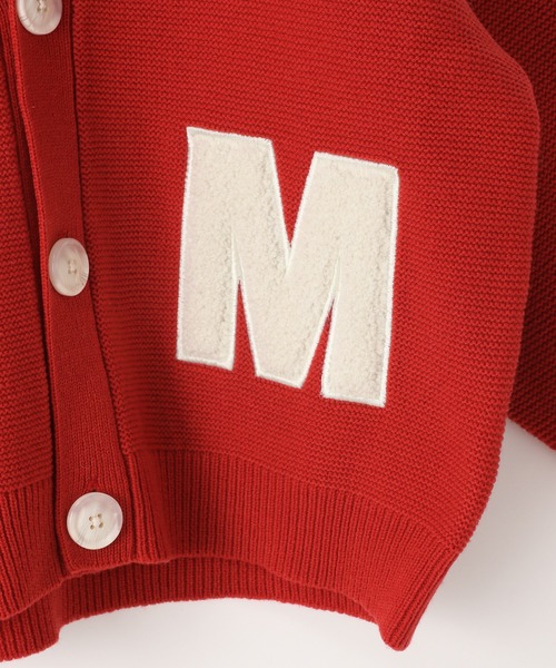 LOWRYS FARM（ローリーズファーム）の「５Ｇレタードカーデ　961680（ニット/セーター・キッズ・ネイビー/レッド/アイボリー・110cm/120cm/130cm/140cm/150cm）」の8枚目の写真